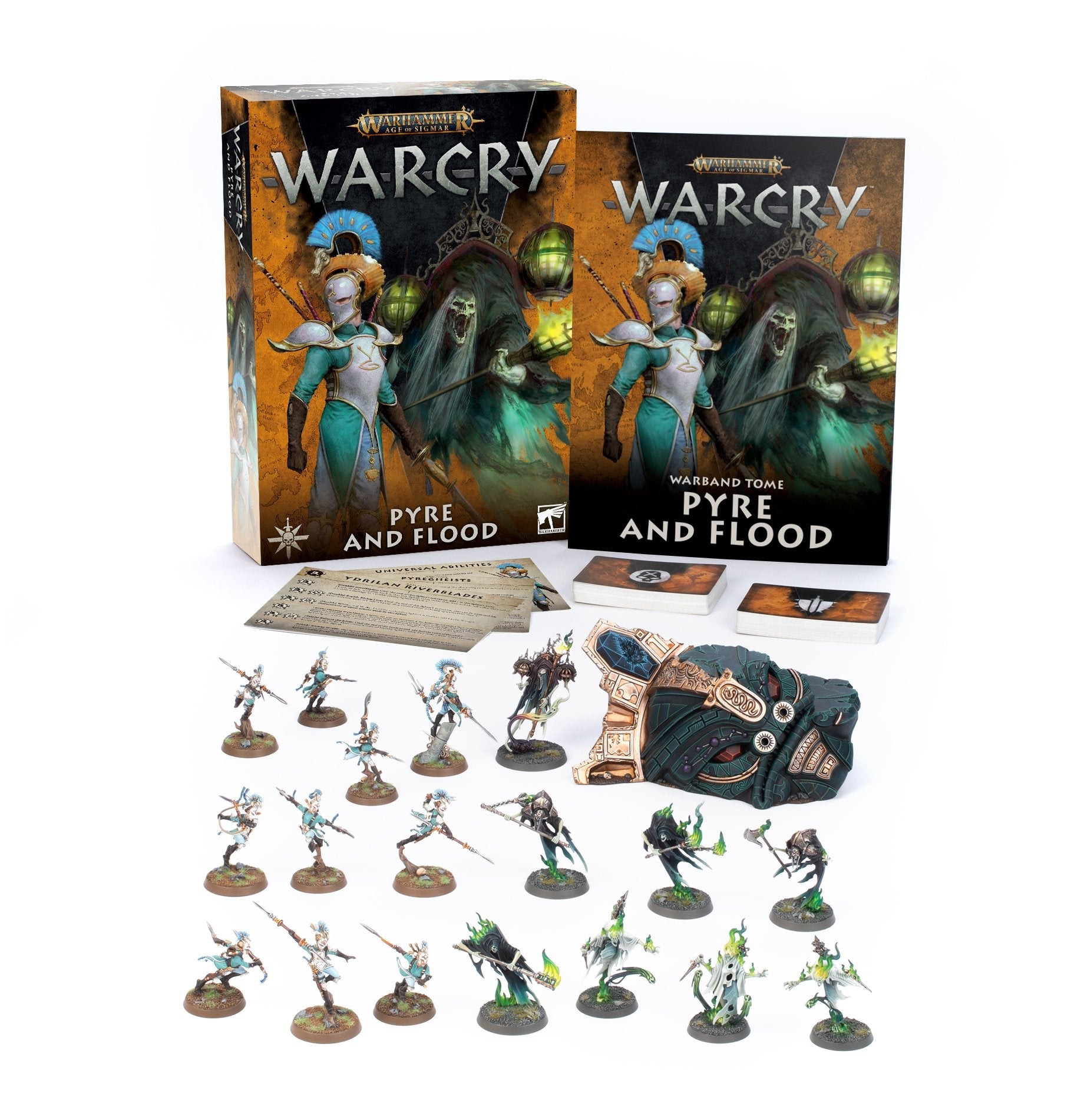 Warcry Pyre And Flood - Dark Crystal Cards