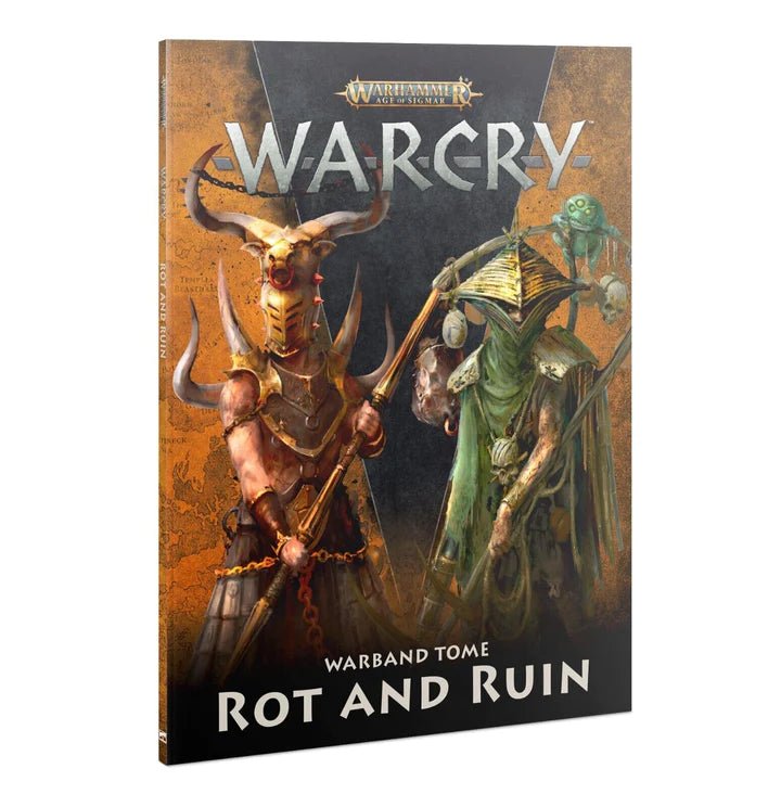 Warcry Warband Tome Rot and Ruin - Dark Crystal Cards