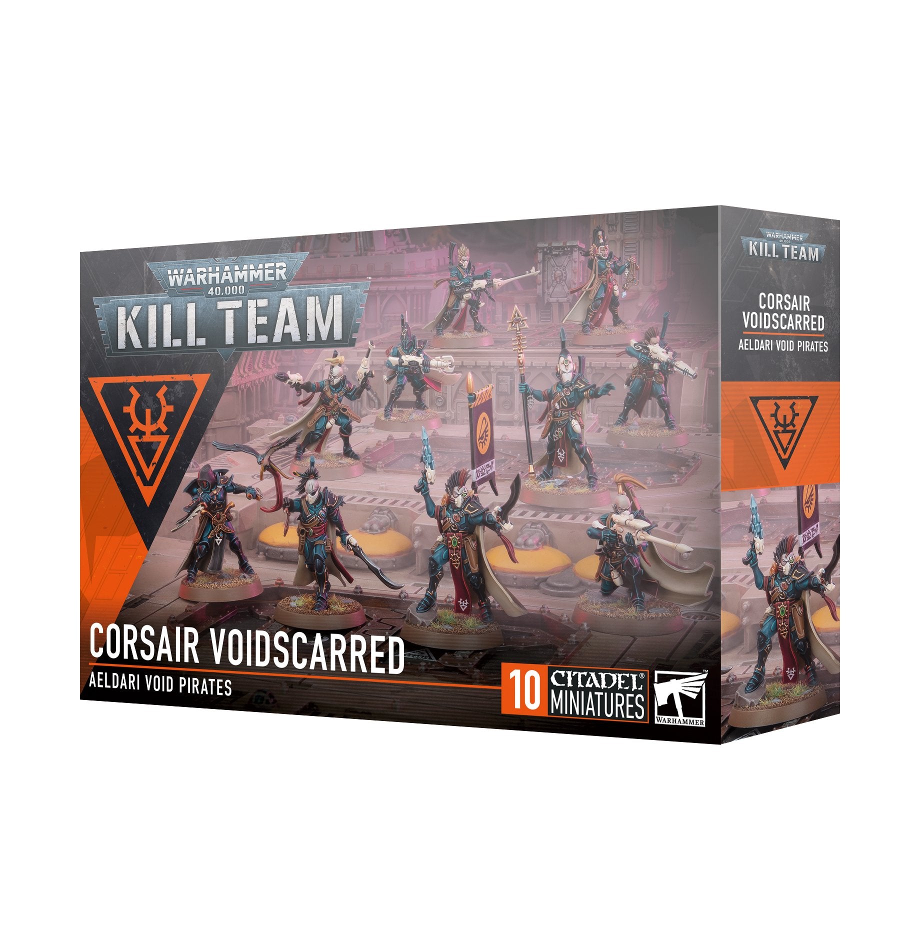 Warhammer 40,000 Kill Team Corsair Voidscarred - Dark Crystal Cards
