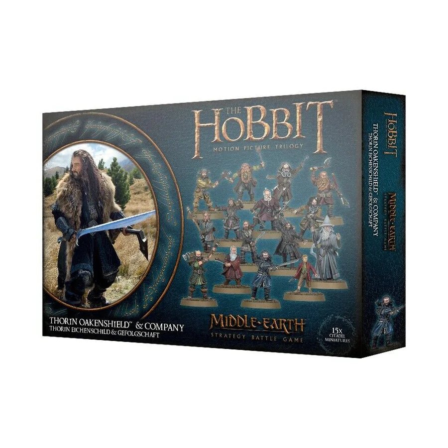 Warhammer Lord of the Rings Thorin Oakernshield & Company - Dark Crystal Cards