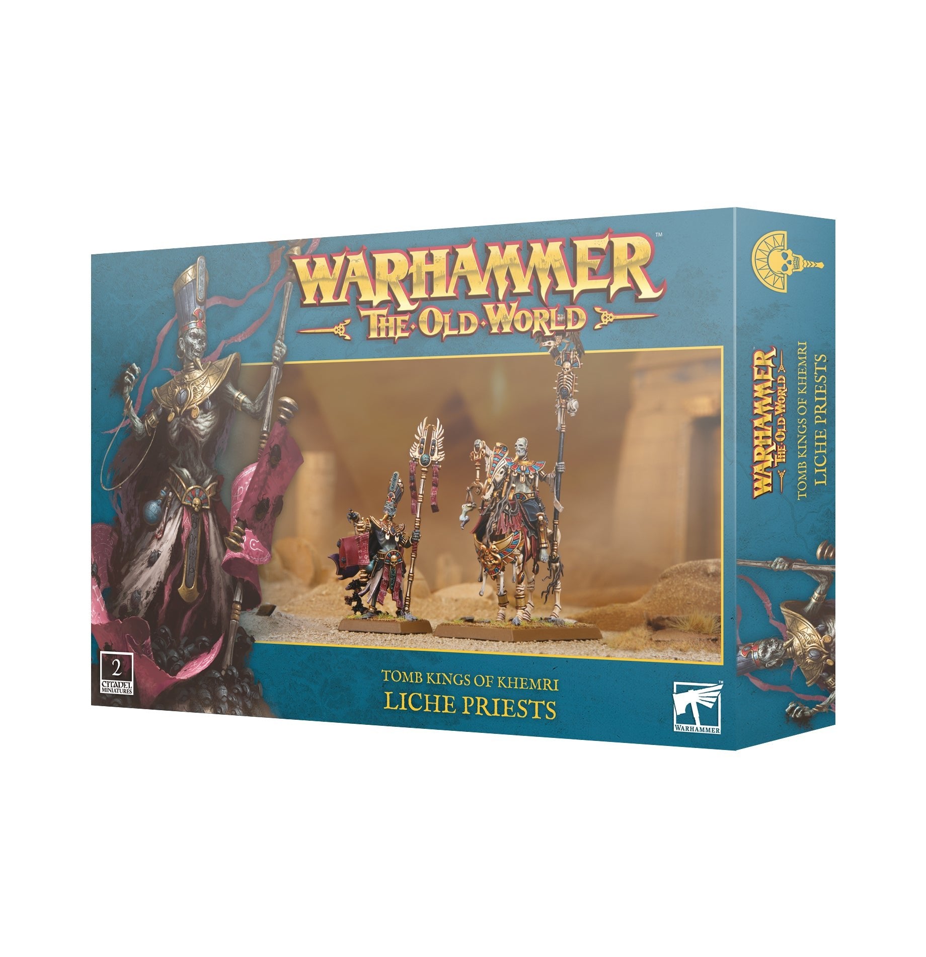 Warhammer Old World Tomb Kings of Khemri Liche Priests Pre - Order - Dark Crystal Cards
