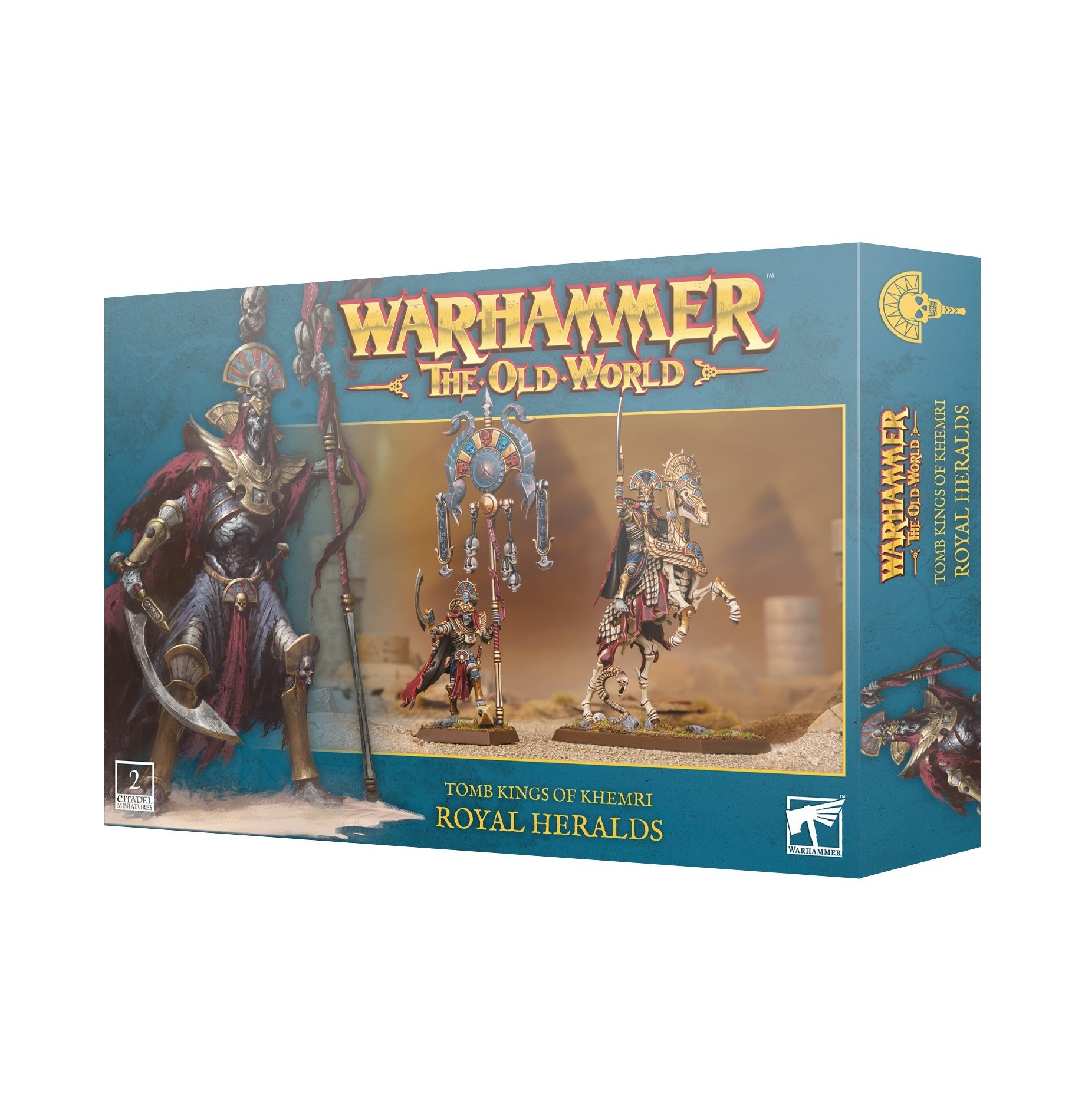 Warhammer Old World Tomb Kings of Khemri Royal Heralds Pre - Order - Dark Crystal Cards