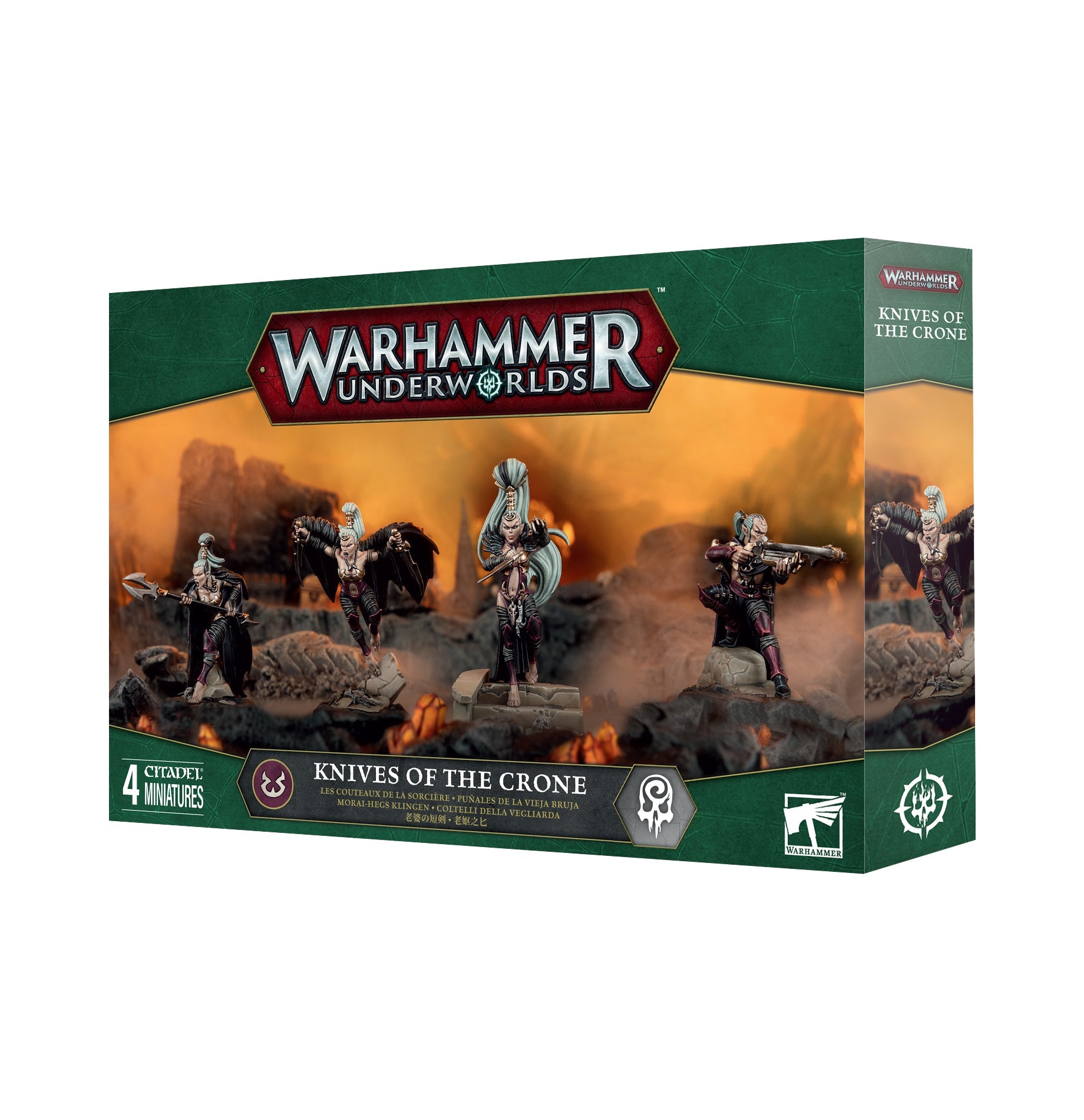 Warhammer Underworlds Knives of The Crone Pre - order - Dark Crystal Cards