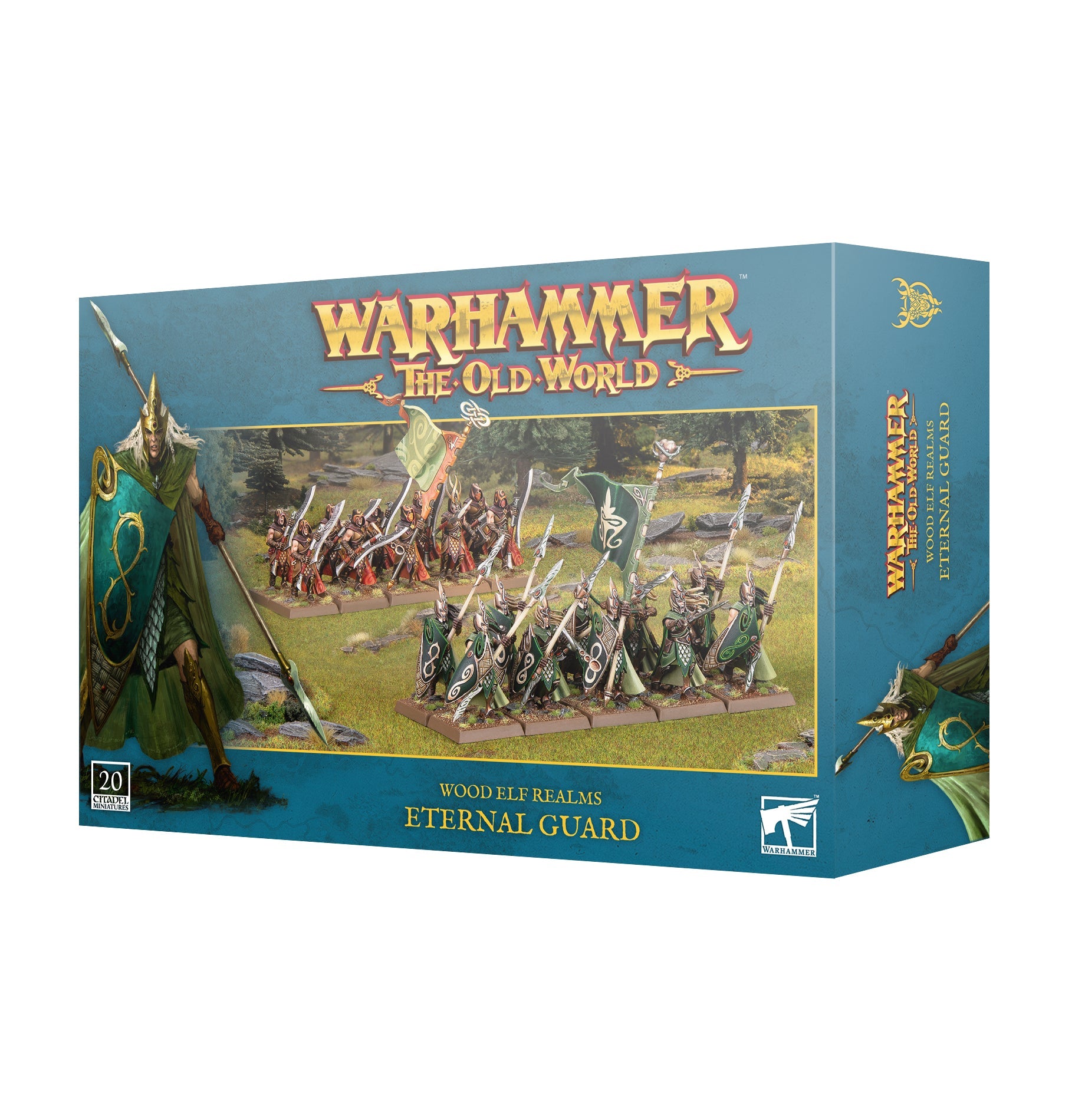 Wood Elf Realms Eternal Guard Pre - order - Dark Crystal Cards