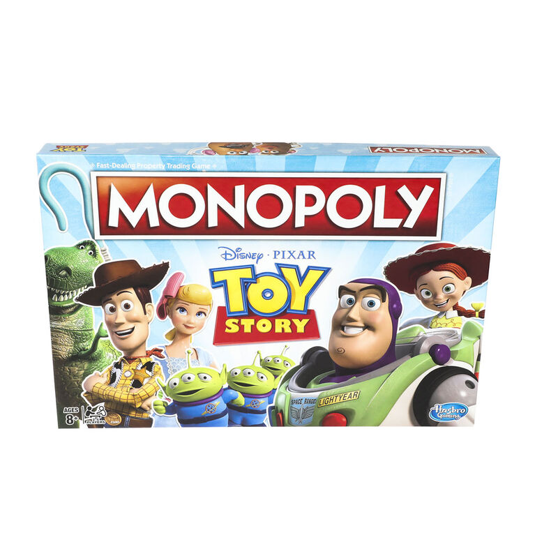 Hasbro Toy Story Monopoly New Sealed