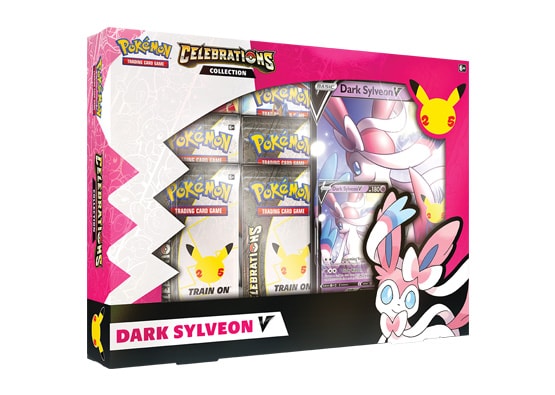 POKEMON CELEBRATIONS DARK SYLVEON V BOX