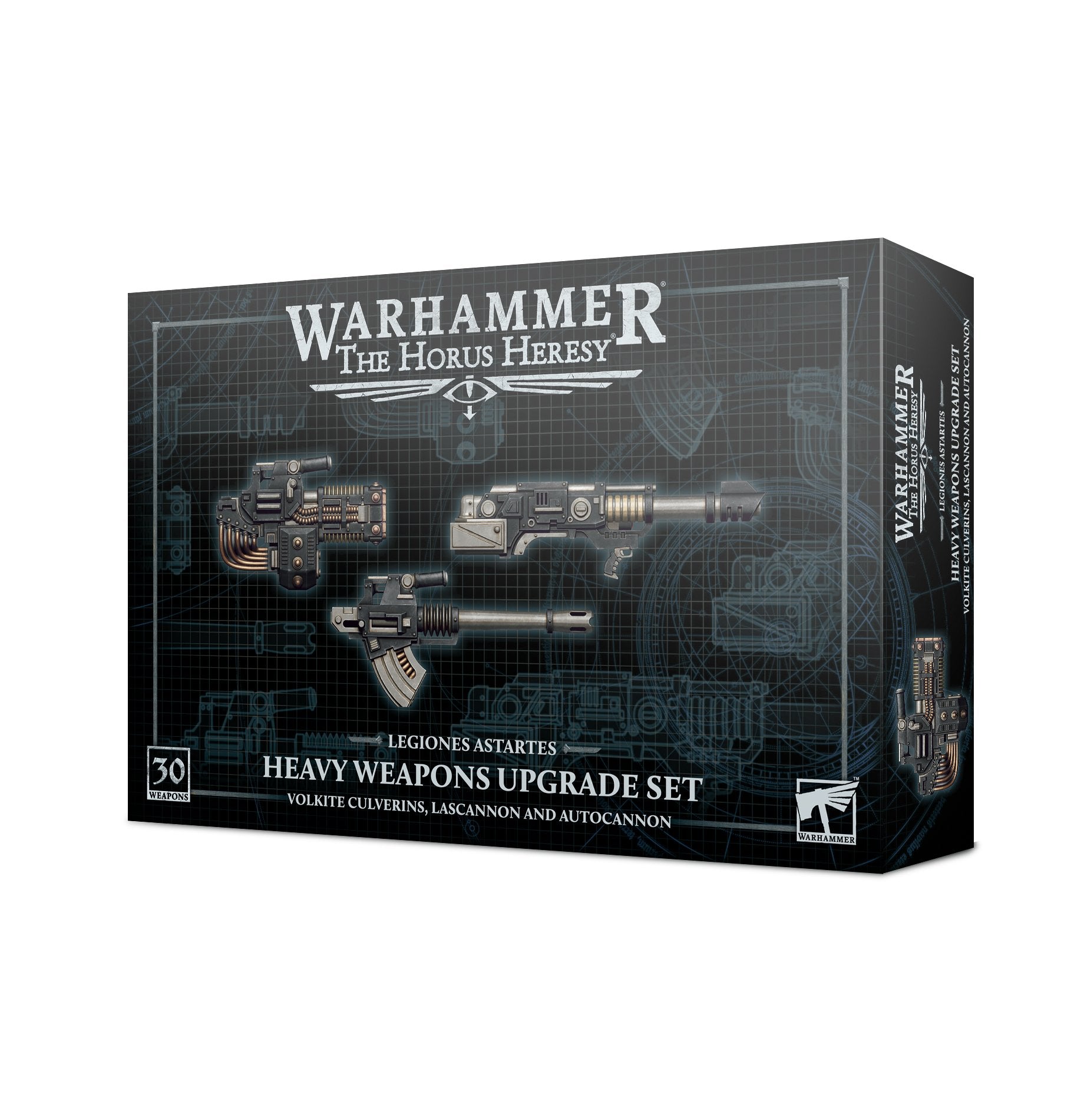 Heavy Weapons Upgrade Set Volkite Culverins Lascannons and Autocannons