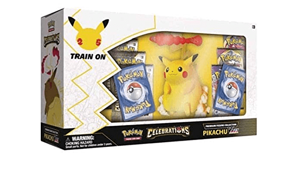POKEMON CELEBRATIONS PIKACHU VMAX PREMIUM FIGURE BOX - Dark Crystal Cards