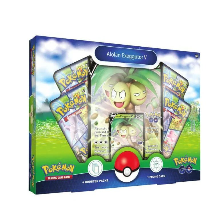 Pokemon Go Alolan Exeggutor Collection Box - Dark Crystal Cards