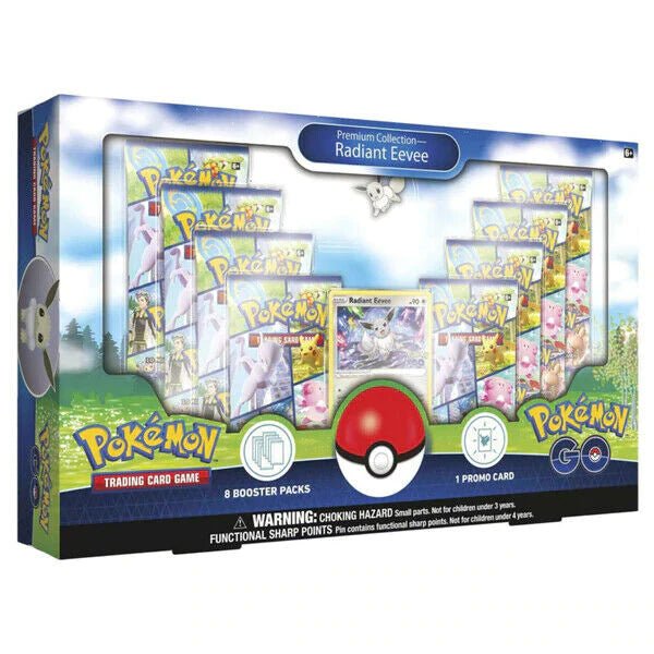 Pokemon Go Premium Eevee Radiant Collection - Dark Crystal Cards