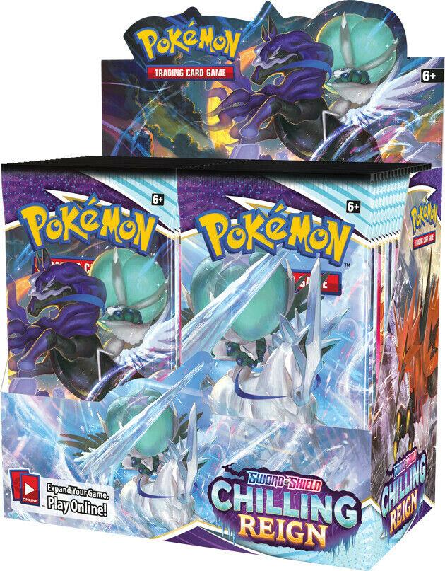 Pokemon Sword And Shield Chilling Reign Booster Box