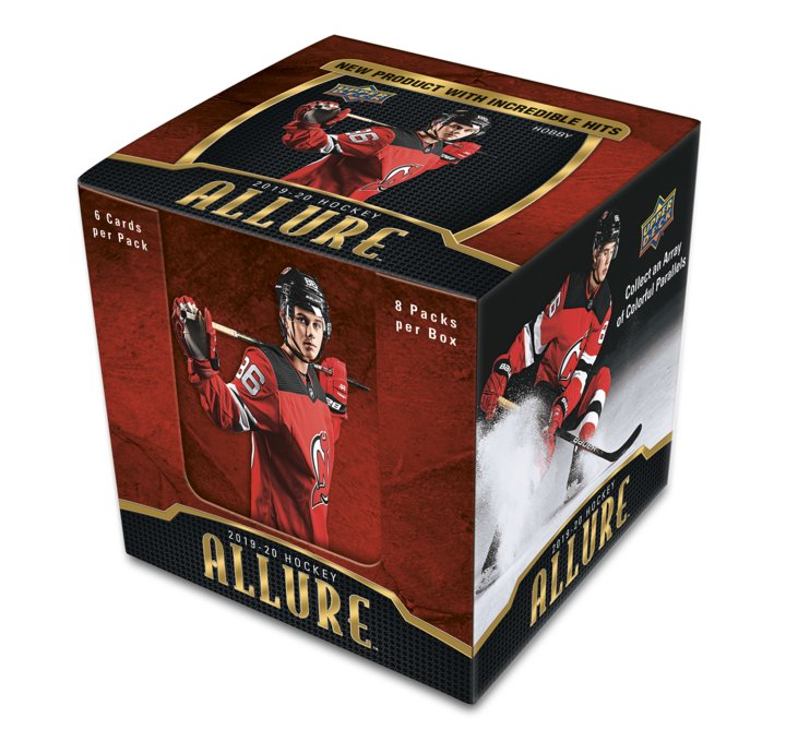 2019 - 20 UPPER DECK ALLURE HOCKEY HOBBY BOX - Dark Crystal Cards