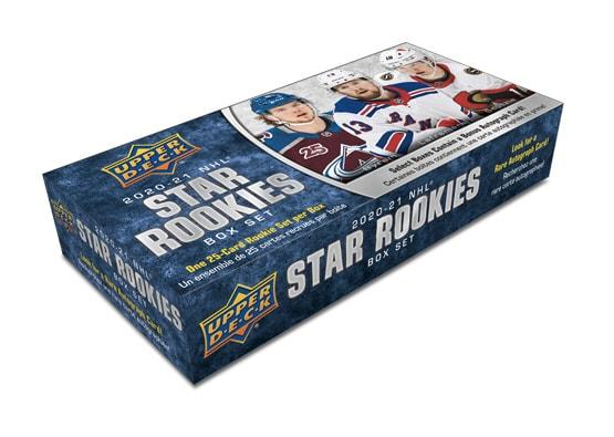 2020 - 21 Upper Deck NHL Rookie Box Set - Dark Crystal Cards