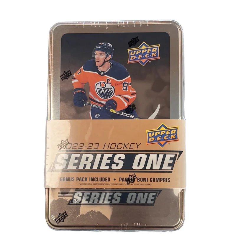 2022 - 23 Upper Deck Series 1 Hockey Tin - Dark Crystal Cards