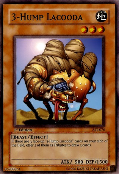 3 - Hump Lacooda [AST - 070] Common - Dark Crystal Cards