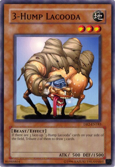 3 - Hump Lacooda [DR2 - EN183] Common - Dark Crystal Cards