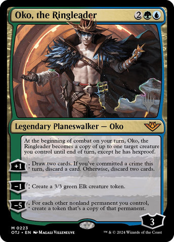 Oko, the Ringleader (Promo Pack) [Outlaws of Thunder Junction Promos]