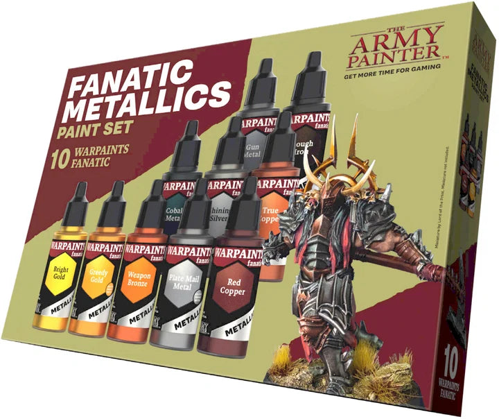 The Army Painter - Warpaints Fanatic: Metallics Paint Set [WP8069]