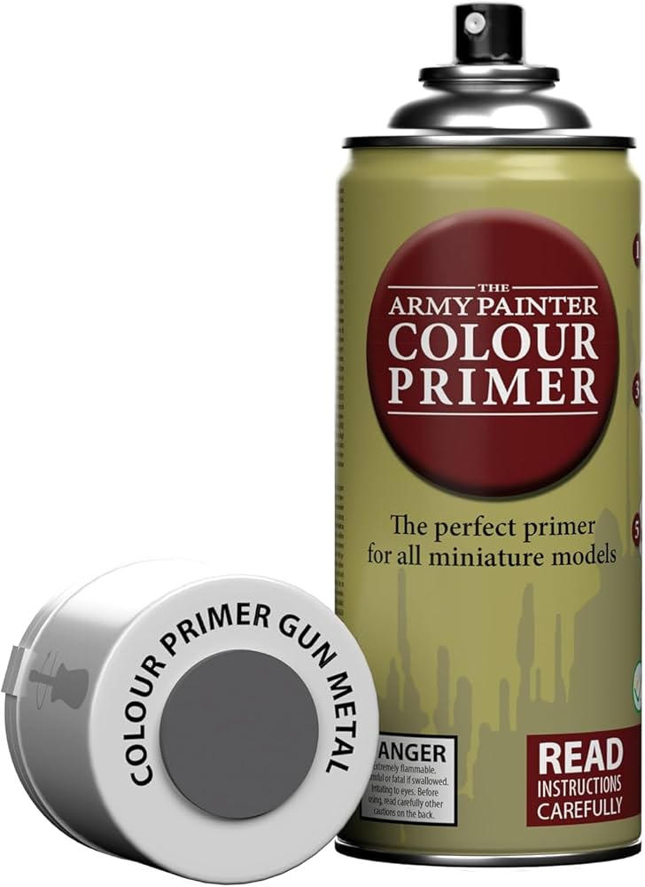 The Army Painter Gunmetal Spray CP3025