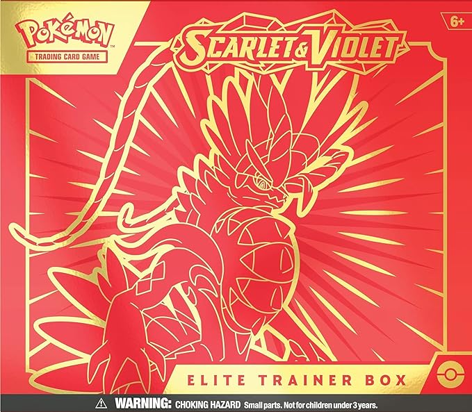 Pokemon Scarlet and Violet Elite Trainer Box