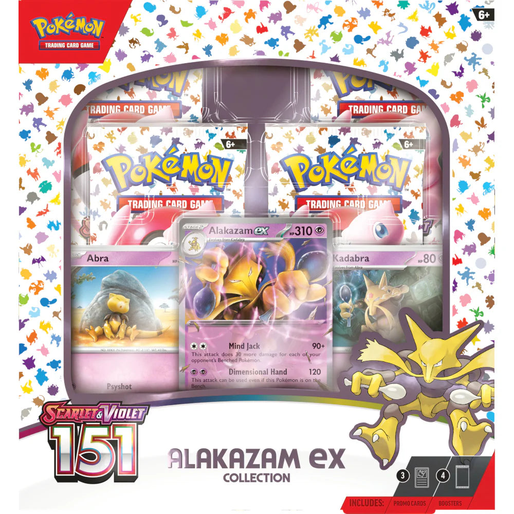 Pokemon Scarlet and Violet 151 ALAKAZAM EX COLLECTION