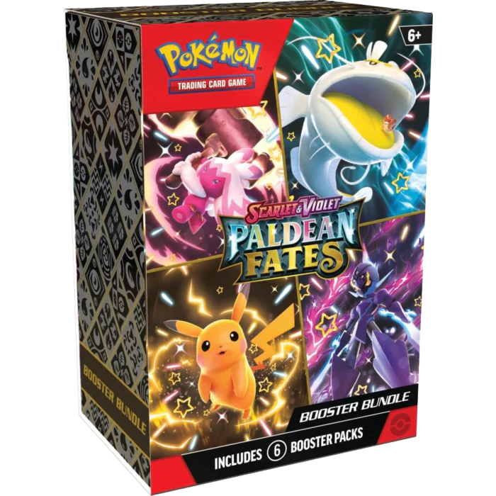 Pokemon Scarlet Violet Paldean Fates Booster Bundle