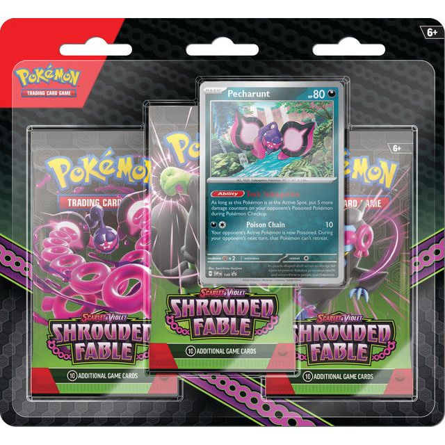 POKEMON SV6.5 SHROUDED FABLE 3PK BLISTER