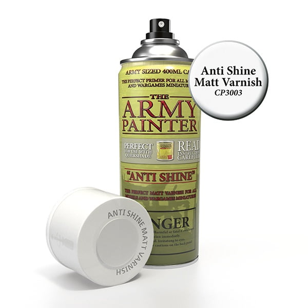 The Army Painter Anti-Shine Matte Varnish Spray CP3003