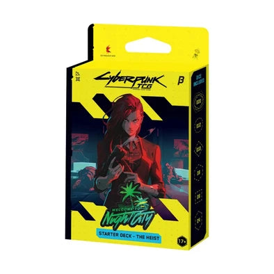 CYBERPUNK TCG: Beta Starter Deck The Heist