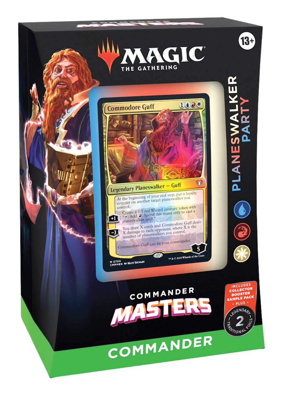 Commander Masters Commander Deck Planeswalker Party