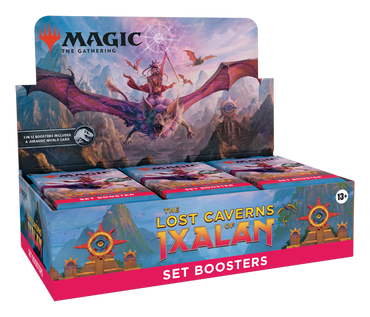 The Lost Caverns of Ixalan Set Booster Box 30 Packs 1 Box Topper Card