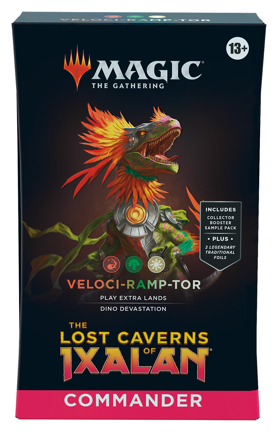 The Lost Caverns of Ixalan Commander Deck Veloci-ramp-tor