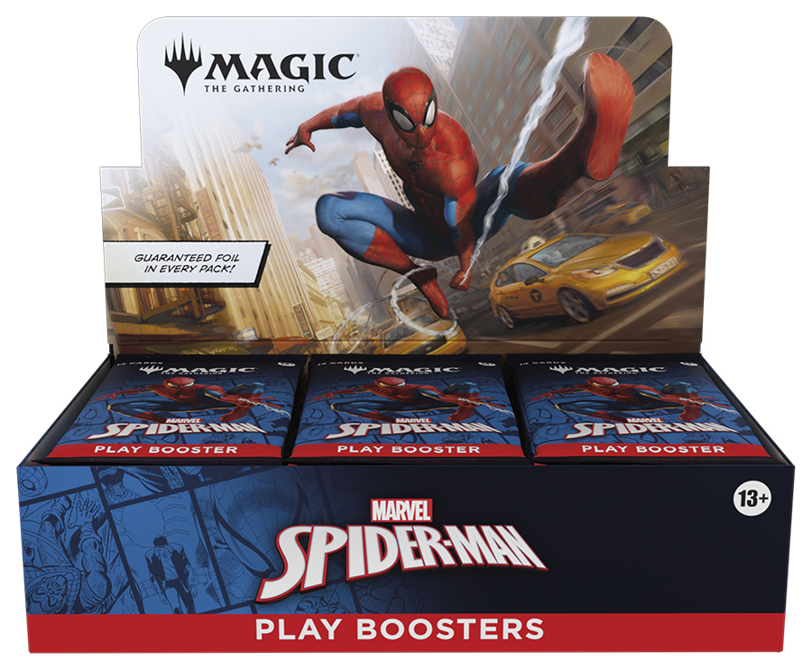 Magic the Gathering Spider man Play Booster Box Pre-Order