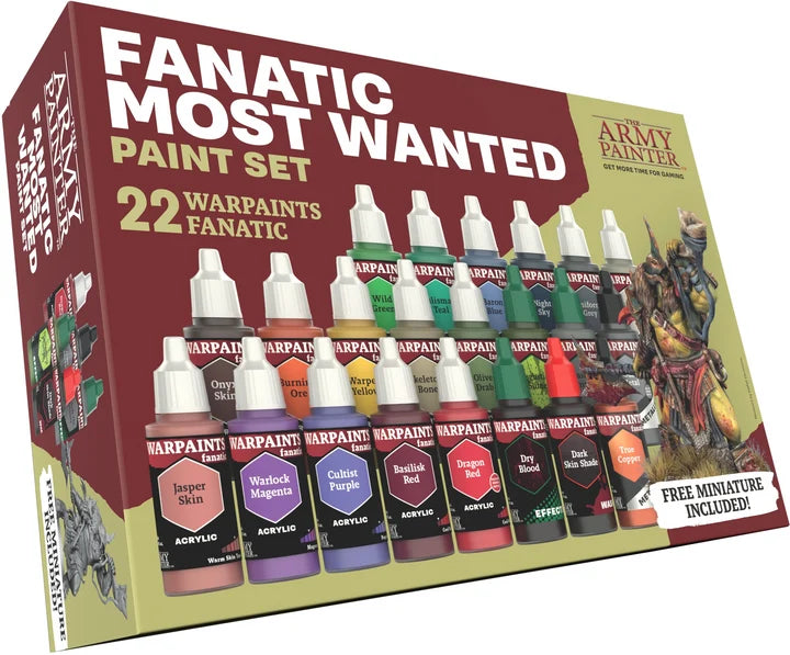 The Army Painter - Warpaints Fanatic: Most Wanted Paint Set [WP8071]