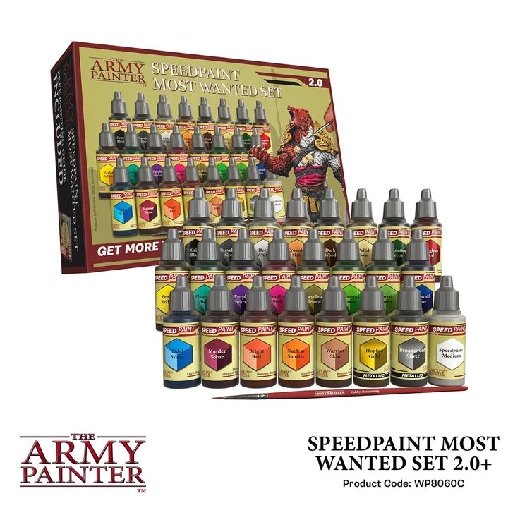 The Army Painter - Speedpaint Most Wanted Set 2.0 [WP8060]