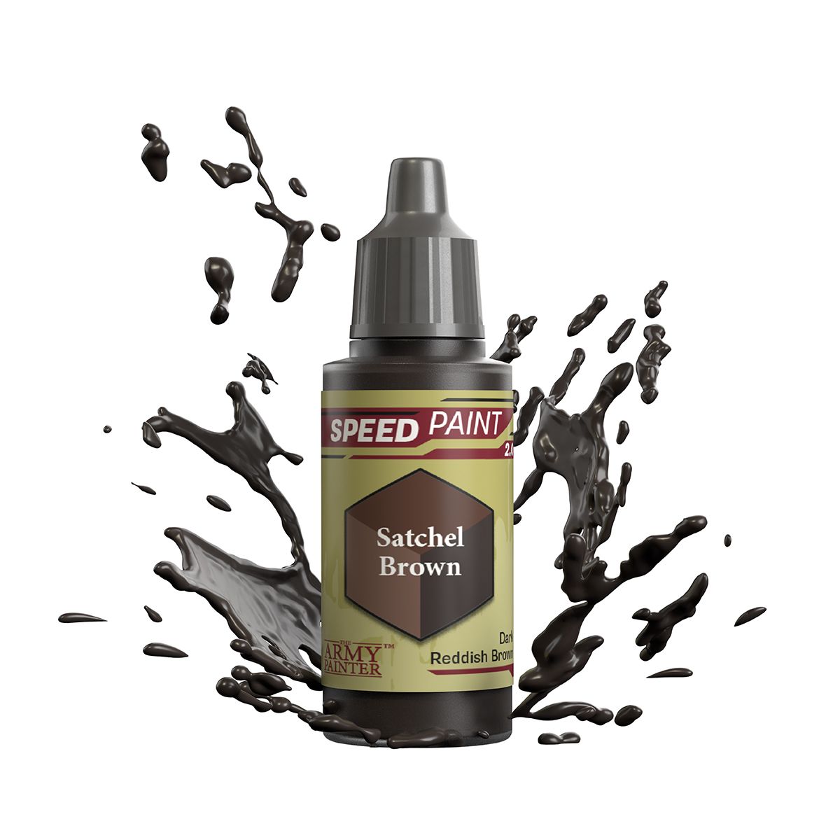 The Army Painter Speedpaint Satchel Brown 18ml WP2068