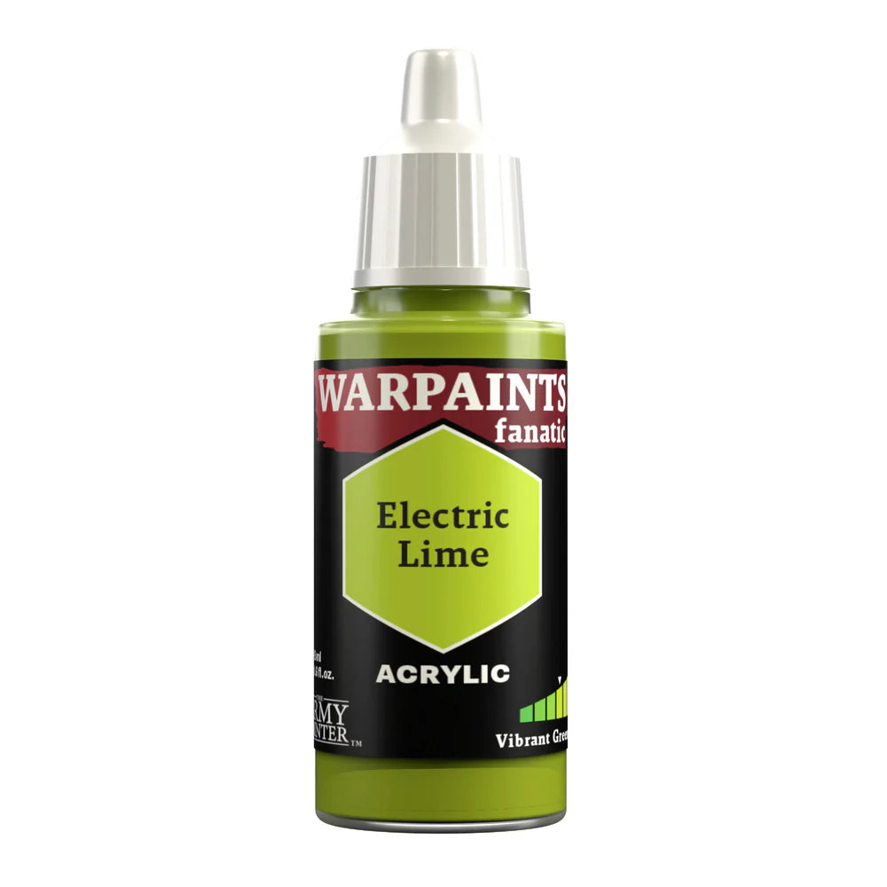 The Army Painter Warpaints Fanatic Electric Lime WP3058