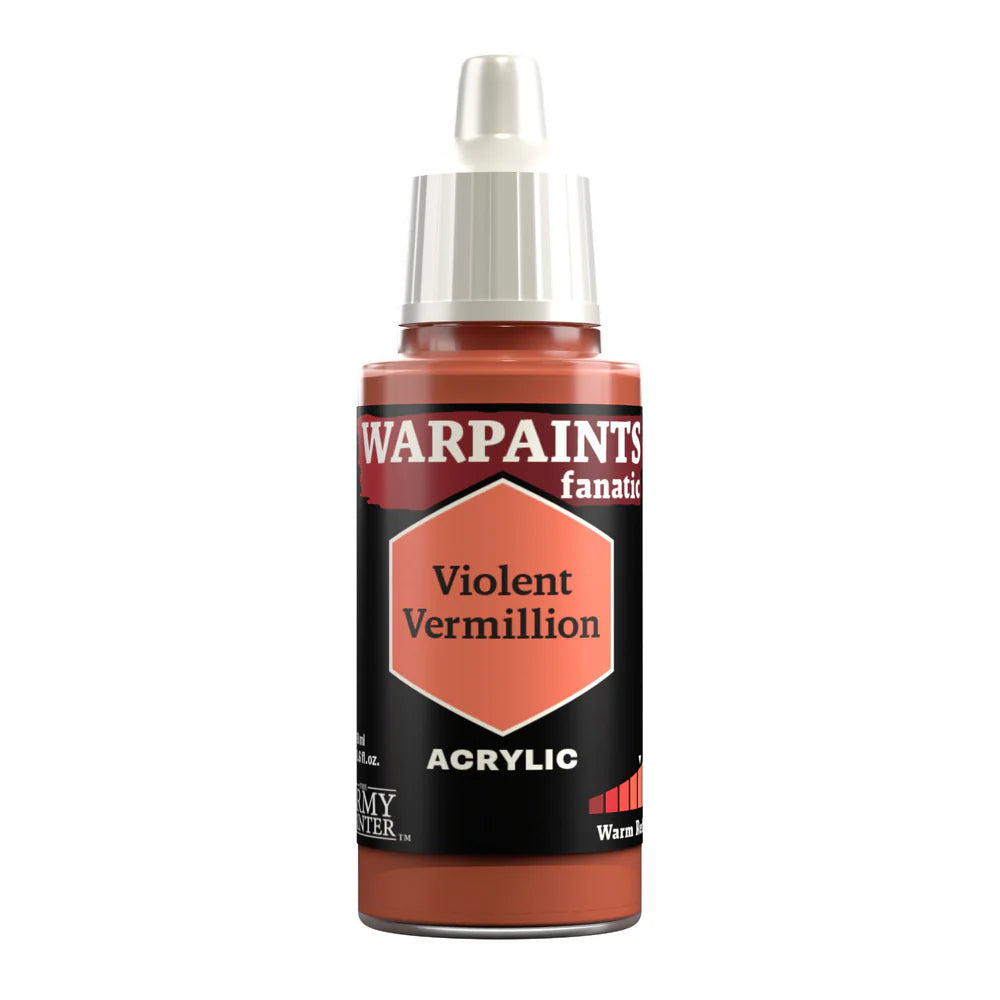 The Army Painter Warpaints Fanatic Violent Vermilion WP3107