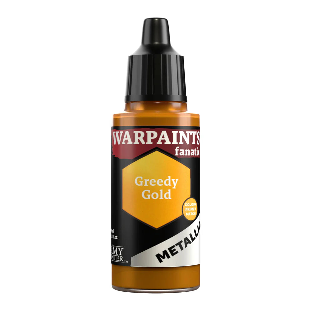 The Army Painter Warpaints Fanatic Metallic Greedy Gold WP3188