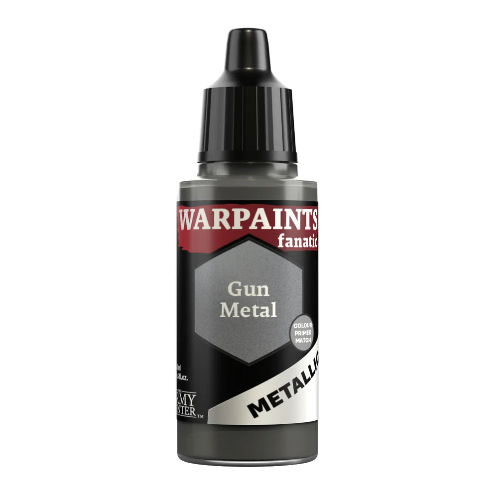 The Army Painter Warpaints Fanatic Metallic Gun Metal WP3193