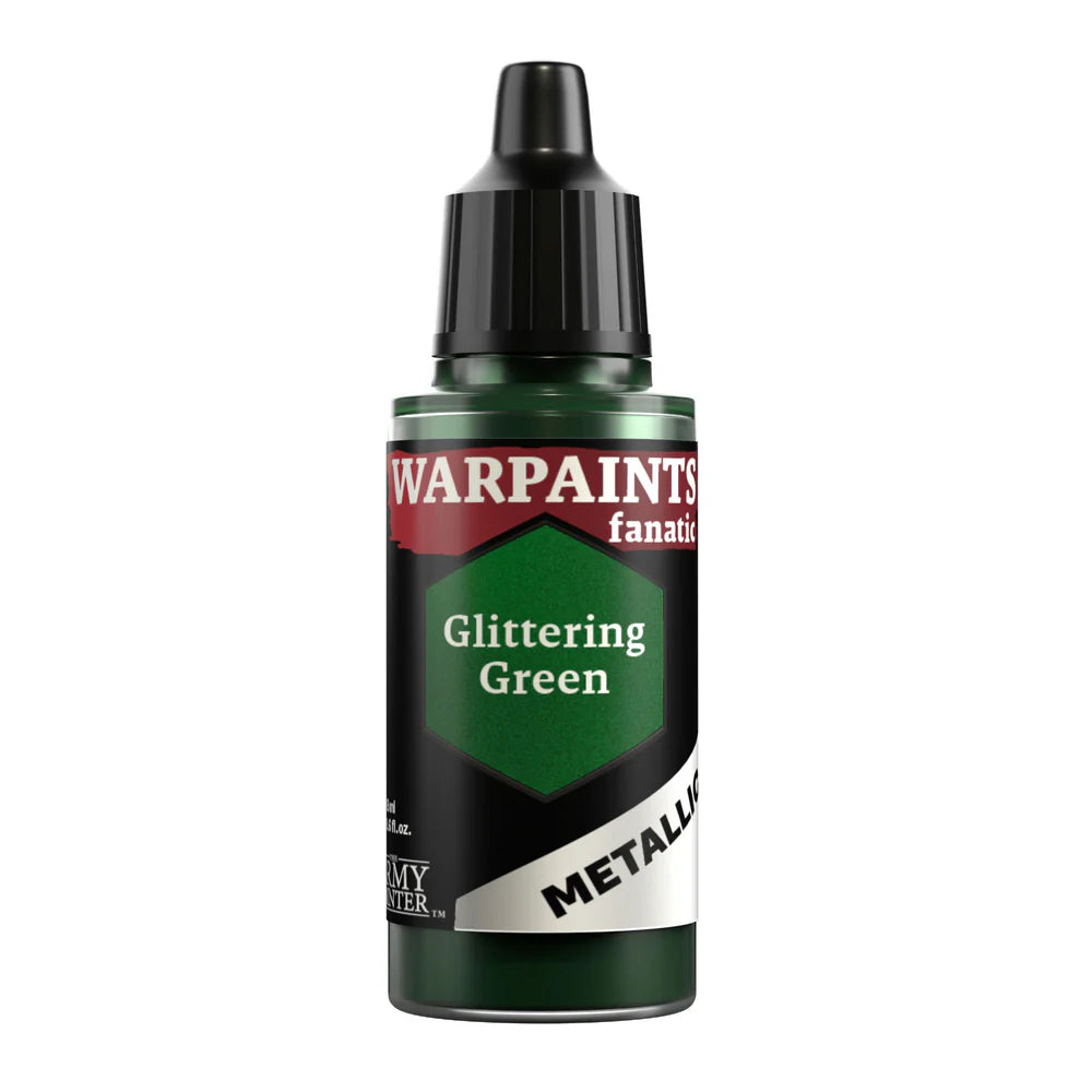 The Army Painter Warpaints Fanatic Metallic Glittering Green WP3197