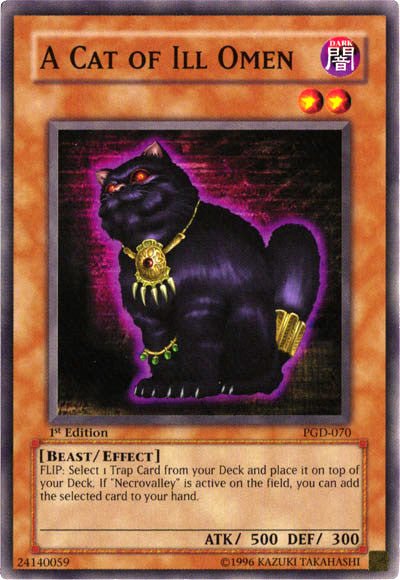 A Cat of Ill Omen [PGD - 070] Common - Dark Crystal Cards