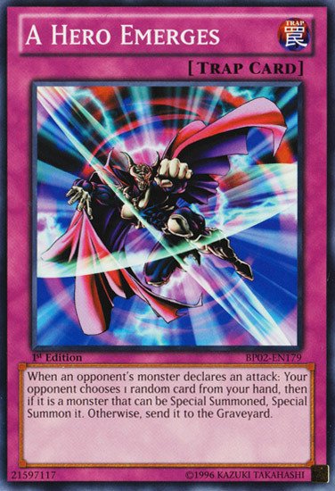 A Hero Emerges [BP02 - EN179] Common - Dark Crystal Cards