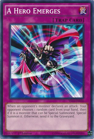 A Hero Emerges [YS14 - EN036] Common - Dark Crystal Cards