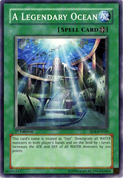 A Legendary Ocean [SD4 - EN020] Common - Dark Crystal Cards