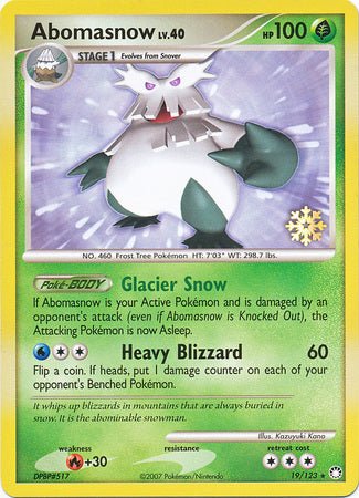 Abomasnow (19/123) [Countdown Calendar Promos] - Dark Crystal Cards