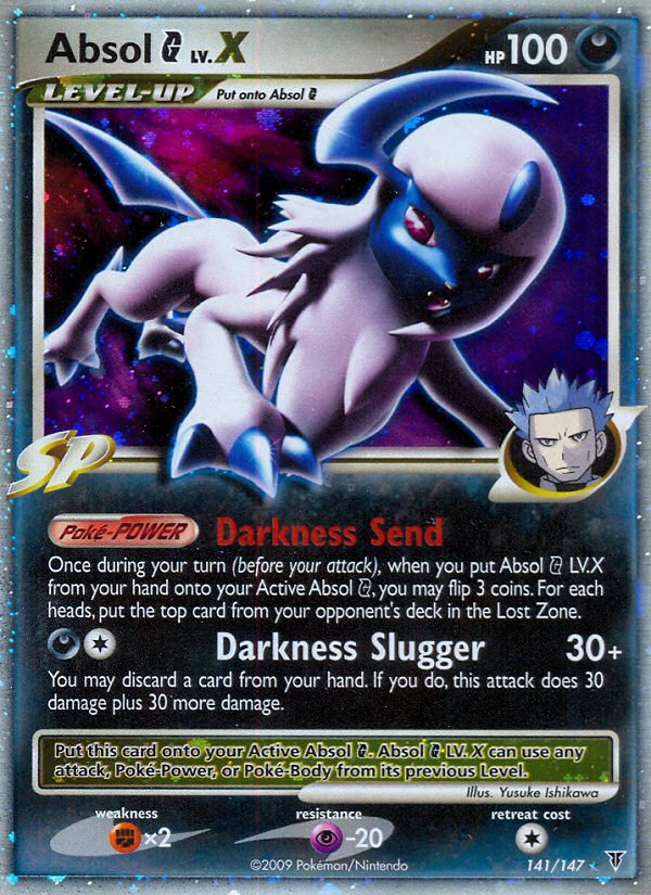 Absol G LV.X (141/147) [Platinum: Supreme Victors] - Dark Crystal Cards