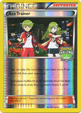 Ace Trainer (69/98) (International Challenge Promo) [XY: Ancient Origins] - Dark Crystal Cards