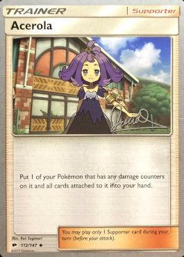 Acerola (112/147) (Infinite Force - Diego Cassiraga) [World Championships 2017] - Dark Crystal Cards