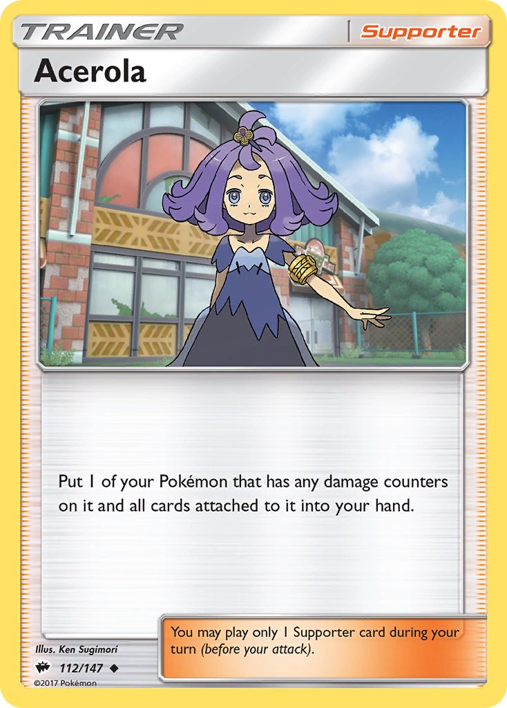 Acerola (112/147) [Sun & Moon: Burning Shadows] - Dark Crystal Cards